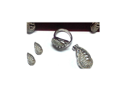 Rhodium Plated | Fashion Pendant Sets